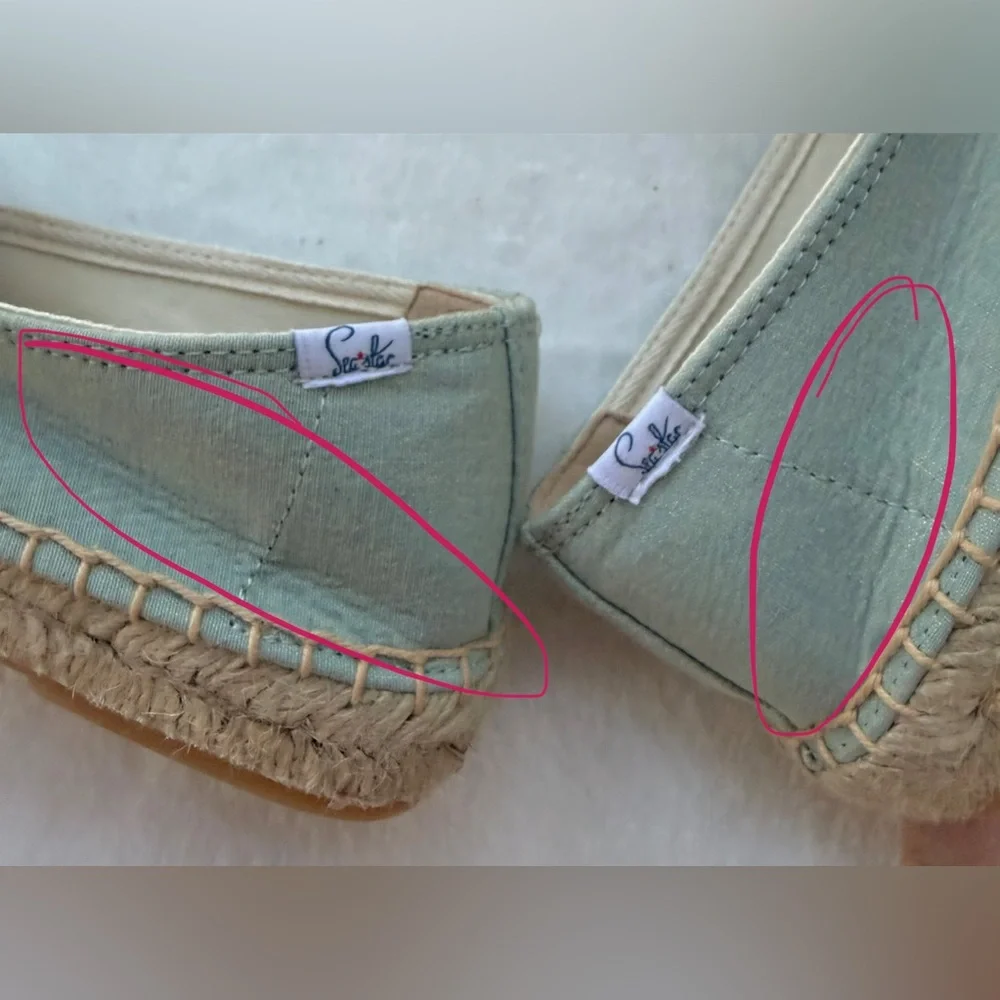Bayside Beach Club Espadrille Sky Blue Size 8 Shoes La Vie En Rose Beachy NEW